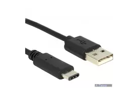 Дата кабель USB 2.0 - Type C 2А (DR-1604) (Black) 1,0м Drobak (219094) - Фото