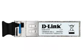 Модуль D-Link SFP DEM-331R 1port 1000BaseLX SM Fiber WDM (DEM-331R) - Фото