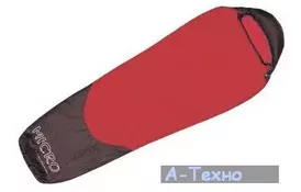 Спальный мешок Terra Incognita Compact 1400 (R) (красный/серый) (4823081503507) - Фото