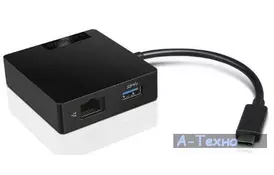 Порт-репликатор Lenovo USB-C Travel Hub (4X90M60789) - Фото