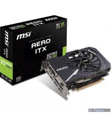 Видеокарта MSI GeForce GTX1060 6144Mb AERO ITX OC (GTX 1060 AERO ITX 6G OC)