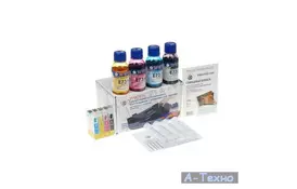 Комплект перезаправних картриджів WWM Epson C91/CX4300/T26/27/TX106/109 (RC.T092N) - Фото