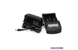 Зарядное устройство для аккумуляторов PowerPlant PP-EU100 / АА, AAA, 18650, крона (AA620012) - Фото