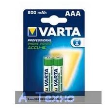 Аккумулятор Varta AAA T398 PP Micro * 2 (58398101402)
