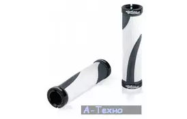 Грипсы XLC GR-S22 'Sport bo', бело-серые (2501585753) - Фото