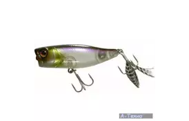 Воблер Jackall Chubby Popper 42 42мм 3,3г Ghost Wakasagi F (1699.09.66) - Фото