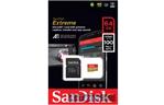 Карта памяти SANDISK 64GB microSDXC Class10 UHS-I V30 A1 4K (SDSQXAF-064G-GN6MA)