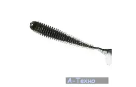 Силікон рибальський Nomura Gator 87,5мм 5гр. цвет-030 (glitter smoke) 8шт (NM70003008) - Фото