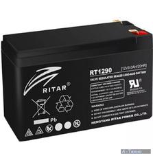 Батарея к ИБП Ritar AGM RT1290B, 12V-9Ah, Black (RT1290B)
