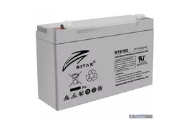 Батарея до ДБЖ Ritar AGM RT6100, 6V-10Ah (RT6100) - Фото Батарея до ДБЖ Ritar AGM RT6100, 6V-10Ah (RT6100) - Фото