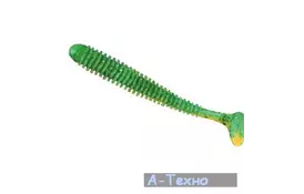 Силікон рибальський Nomura Gator 87,5мм 5гр. цвет-028 (glitter green) 8шт (NM70002808) - Фото