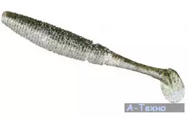 Силикон рыболовный Nomura Rolling Shad 85мм 5,5гр. цвет-072 (silver black gold back) 8 (NM70107208) - Фото