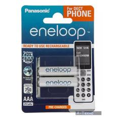 Аккумулятор PANASONIC Eneloop AAA 750mAh NI-MH Dect Series * 2 (BK-4MCCE/2DE)