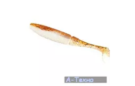 Силикон рыболовный Nomura Rolling Shad 75мм 4гр. цвет-018 (cream brown back) 10шт (NM70101807) - Фото