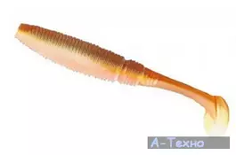 Силикон рыболовный Nomura Rolling Shad 75мм 4гр. цвет-041 (iridescent oil) 10шт (NM70104107) - Фото