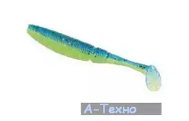 Силикон рыболовный Nomura Rolling Shad 85мм 5,5гр. цвет-008 (blue green chart) 8шт (NM70100808) - Фото