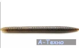 Силікон рибальський Keitech Salty Core Stick 4.5" 207 Green Pumpkin PP. Blue FLK (1551.03.45) - Фото