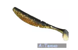 Силікон рибальський Nomura Rolling Shad 50мм 1гр. цвет-036 (golden glitter) 10шт (NM70103605) - Фото