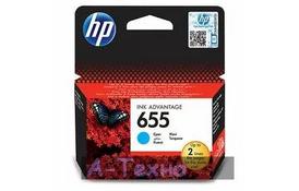 Картридж HP DJ No.655 Cyan DJ4615/4625/3525 (CZ110AE) - Фото