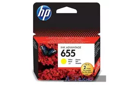 Картридж HP DJ No.655 Yellow DJ4615/4625/3525 (CZ112AE) - Фото