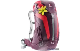 Рюкзак Deuter AC Lite 22 SL цвет 5522 aubergine-fire (3420216 5522) - Фото