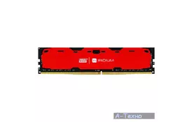 Модуль пам'яті для комп'ютера DDR4 4GB 2400 MHz Iridium Red GOODRAM (IR-R2400D464L15S/4G) - Фото