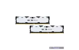 Модуль пам'яті для комп'ютера DDR4 8GB (2x4GB) 2400 MHz Iridium White GOODRAM (IR-W2400D464L15S/8GDC) - Фото