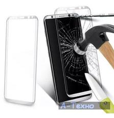 Стекло защитное PowerPlant Samsung S8 Silver 3D (GL601011)