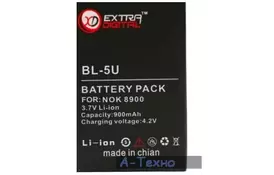 Аккумуляторная батарея EXTRADIGITAL Nokia BL-5U (900 mAh) (DV00DV6052) - Фото