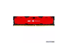 Модуль пам'яті для комп'ютера DDR4 8GB 2400 MHz Iridium Red GOODRAM (IR-R2400D464L15S/8G) - Фото