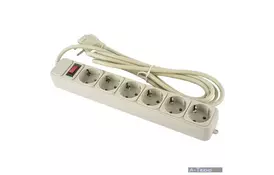 Мережевий фільтр живлення Ultra SSG6-1.8, 6 троянд, 1.8м (SSG6-1.8) - Фото