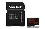 Карта памяти SANDISK 128GB microSD class 10 A1 V30 UHS-I U3 Extreme Action (SDSQXAF-128G-GN6AA)