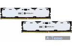 Модуль памяти для компьютера DDR4 16GB (2x8GB) 2400 MHz Iridium White GOODRAM (IR-W2400D464L15S/16GDC)