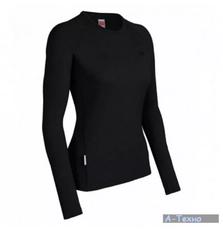 Термофутболка Icebreaker BF 260 Tech Top LS Crewe WMN black S (100 523 001 S)