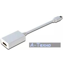 Переходник mini DisplayPort to HDMI DIGITUS (AK-340404-001-W)