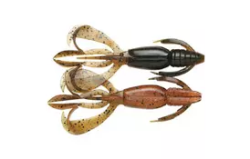 Силікон рибальський Keitech Crazy Flapper 4.4" 438 Green Pumpkin Fire (1551.04.45) - Фото