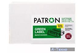 Картридж PATRON SAMSUNG MLT-D111S (SL-M2020) GREEN Label (DUAL PACK) (PN-D111DGL) - Фото Картридж PATRON SAMSUNG MLT-D111S (SL-M2020) GREEN Label (DUAL PACK) (PN-D111DGL) - Фото