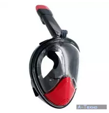 Маска для дайвинга JUST Breath Pro Diving Mask L/XL Red/Black (JBRP-LXL-RB)