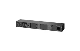 Силовой блок Rack PDU, Basic, 0U/1U, 16A, (7) C13 and (2) C19 APC (AP6120A) - Фото