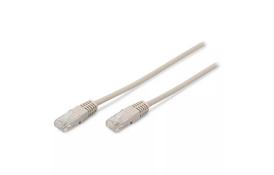 Патч-корд 15м, UTP, cat.5e, AWG 26/7, Cu, PVC, grey DIGITUS (DK-1511-150) - Фото