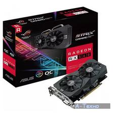 Видеокарта ASUS Radeon RX 560 4096Mb ROG STRIX GAMING OC (ROG-STRIX-RX560-O4G-GAMING)