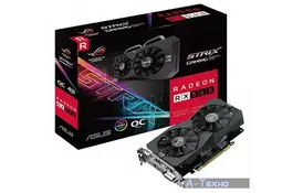 Відеокарта ASUS Radeon RX 560 4096Mb ROG STRIX GAMING OC - Фото
