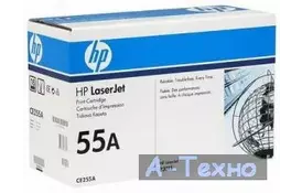 Картридж лазерний HP LJ P3015 series black (CE255A) - Фото