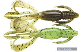 Силікон рибальський Keitech Crazy Flapper 4.4" 401 Green Pumpkin PP. Chart. (1551.04.40) - Фото