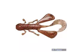 Силікон рибальський Jackall Vector Bug 2.5" Ebimiso red flake 8шт (1699.02.98) - Фото