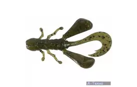 Силікон рибальський Jackall Vector Bug 2.5" Green pumpkin candy 8шт (1699.14.43) - Фото