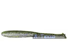 Силикон рыболовный Jackall I Shad Tail 2.8" GRASS GILL 10 шт. (1699.10.29) - Фото