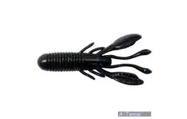 Силикон рыболовный Jackall Cover Craw 2" Black/Blue Flake, 12 шт. (1699.06.31) - Фото