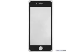 Скло захисне Drobak для Apple iPhone 6/6S Black 3D (500264) - Фото