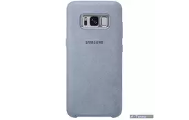 Чохол до моб. телефона Samsung для S8+/EF-XG955AMEGRU - Alcantara Cover (Mint) (EF-XG955AMEGRU) - Фото